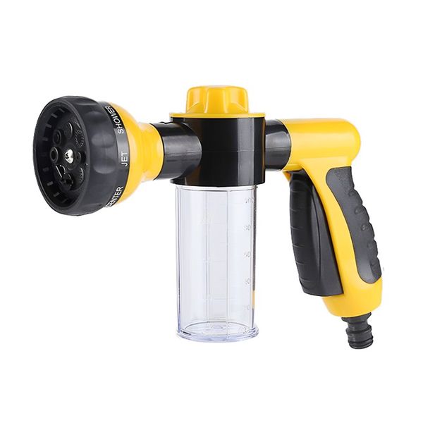 Car Wash Foam Sprayer Portable Hose Nozzle Sprinkler Adjustable Washing