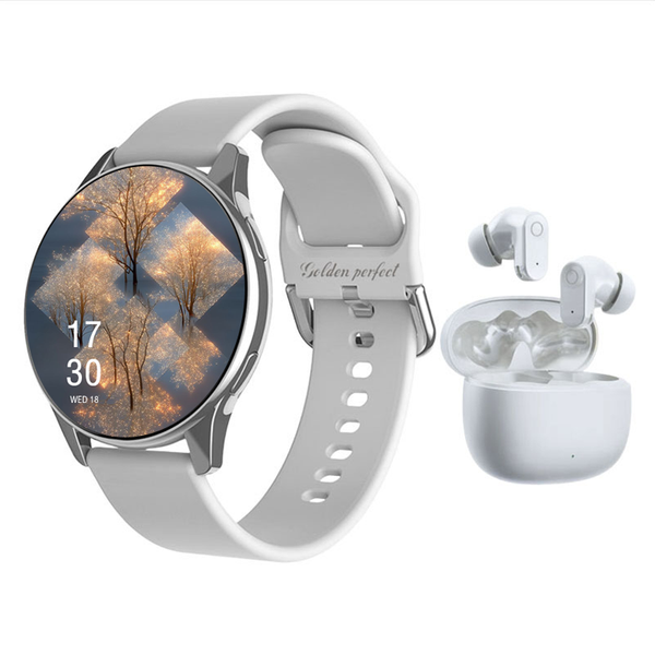 Men's Smart Watch &amp; Wireless Earbuds Combo Andro image
