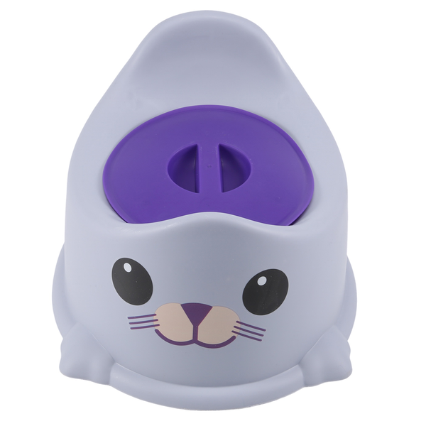 Baby Potty Training Seat with Backrest Pot for Kids Baby Boy - Purple