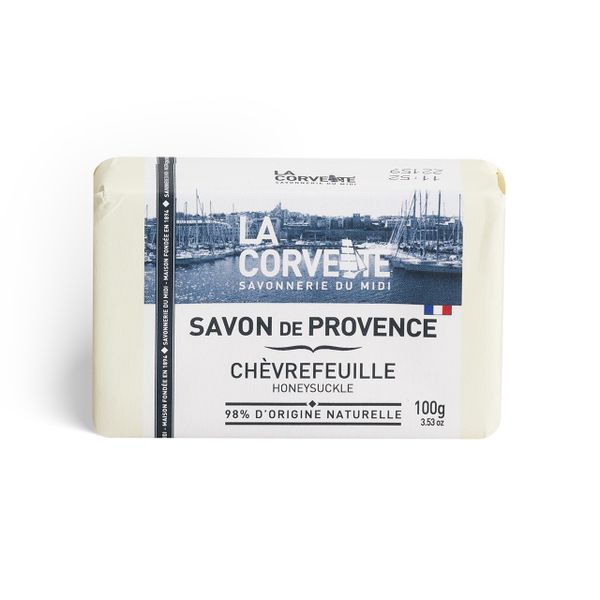 La Corvette Savon De Provence | Honeysuckle | 100g Soap Bar