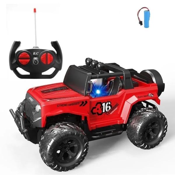 Spray Climb Jeep With Steam &amp; Battery