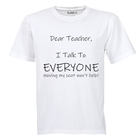 Dear Teacher - Kids T-Shirt - White