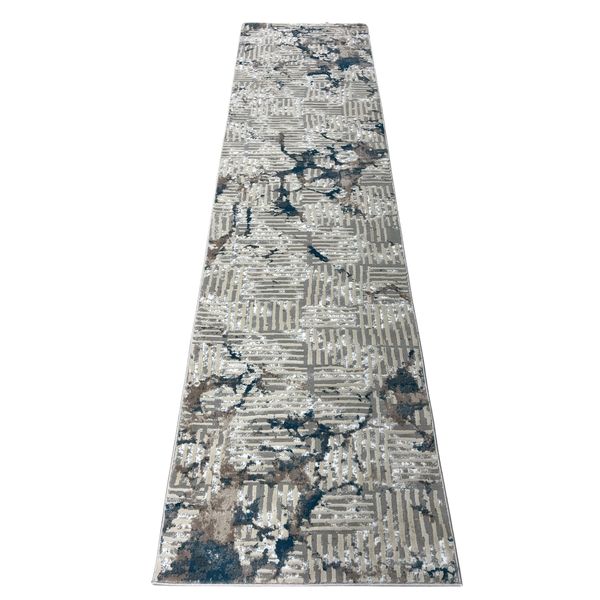Fine Modern Machine Made Runner Rug - 300 x 80 cm