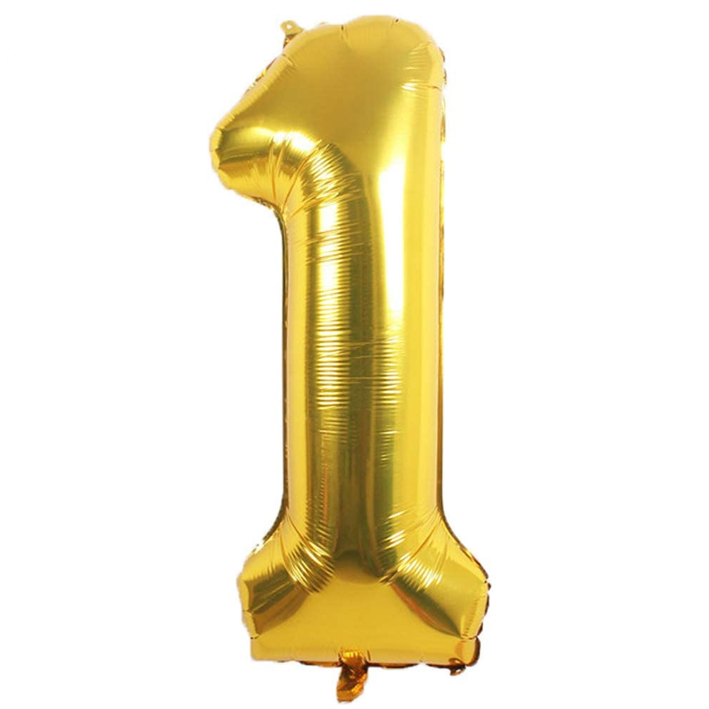 gold number balloons near me