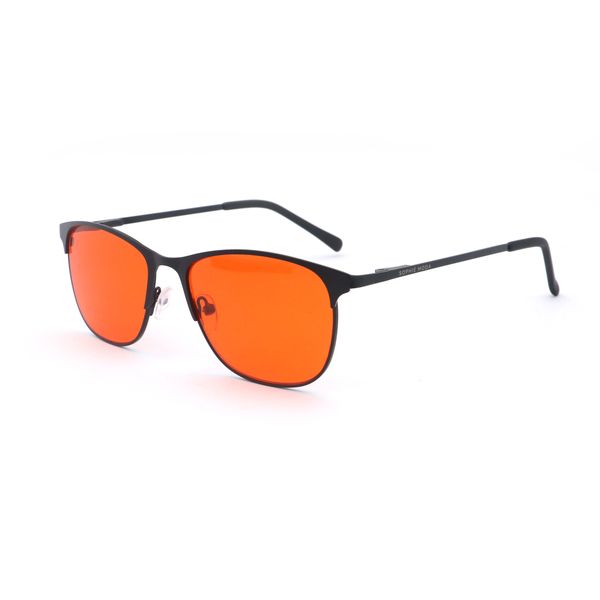 Sophie Moda Glasses: 98% Anti-Blue Light Night Sleep Red - Verge