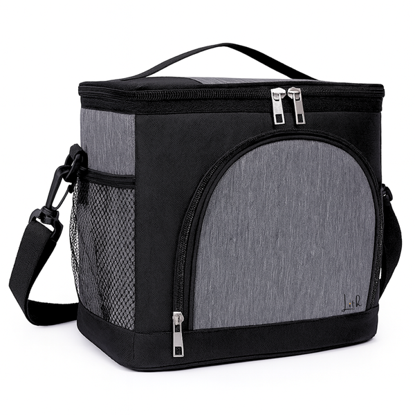 Lith Large Square Insulated Lunch Bag Oxford Fabric - 12L