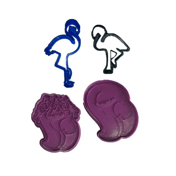 Animal Cookie Cutter Set - Flamingo