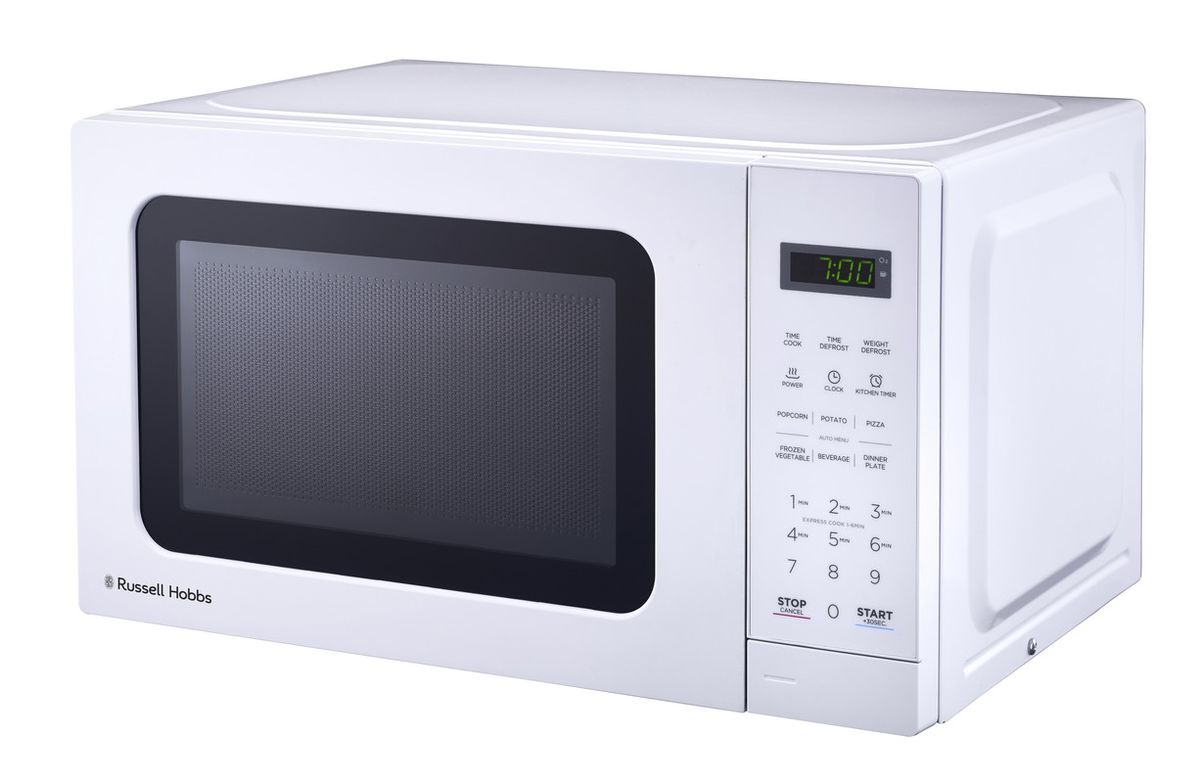 Russell Hobbs 20L Electronic White Microwave
