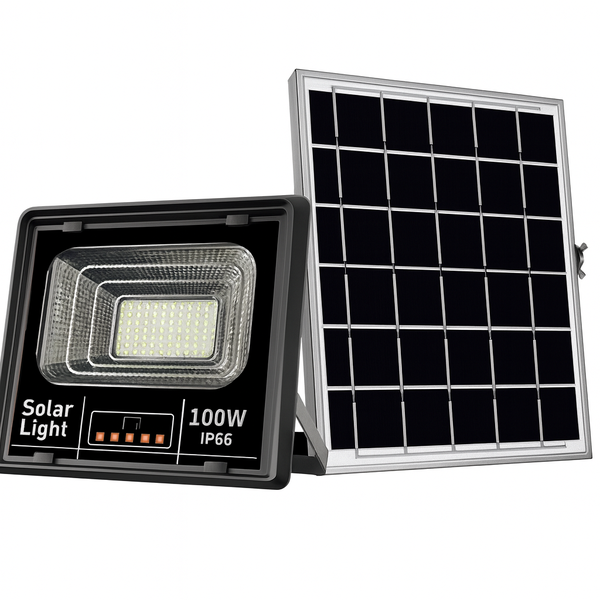 LED Solar Security Light - Remote, Motion Sensor, Wall Mount