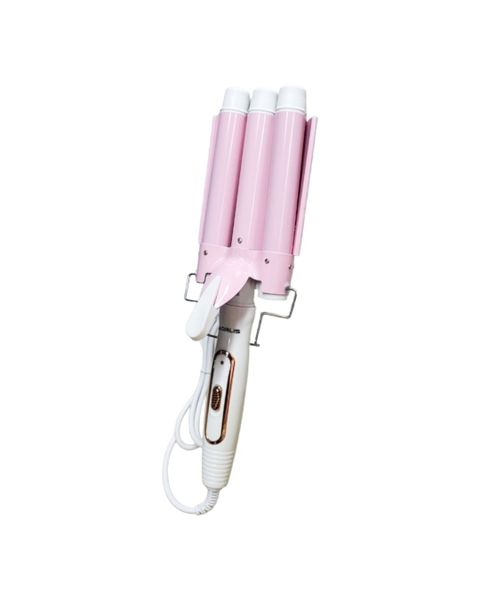 Three Barrels Professional Egg Roll Curling Iron