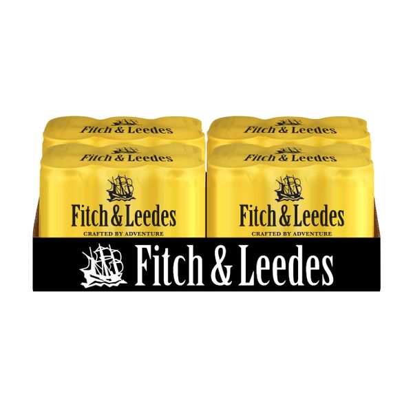 Fitch &amp; Leedes Indian Tonic can 200ml x 24