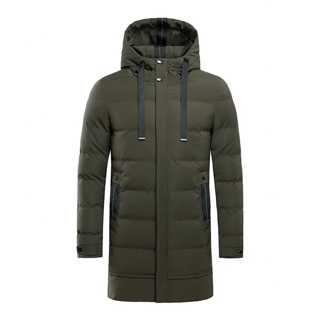 Men Winter Puffer Padded Long Jacket | Shop Today. Get it Tomorrow ...