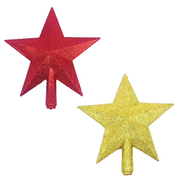 Christmas Tree Star Topper - Set of 2
