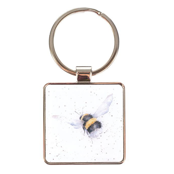 Wrendale Keyring - "Flight of the Bumblebee" Bee