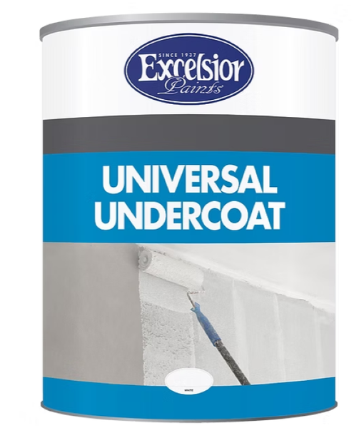 Excelsior 5L Universal Undercoat Paint - White
