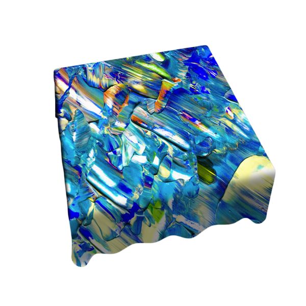 Serene Chaos Square Tablecloth