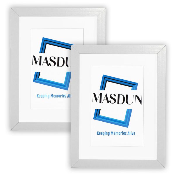 Masdun Milano Picture Frames - 2 Pack - for Home, Office Decor, Photos