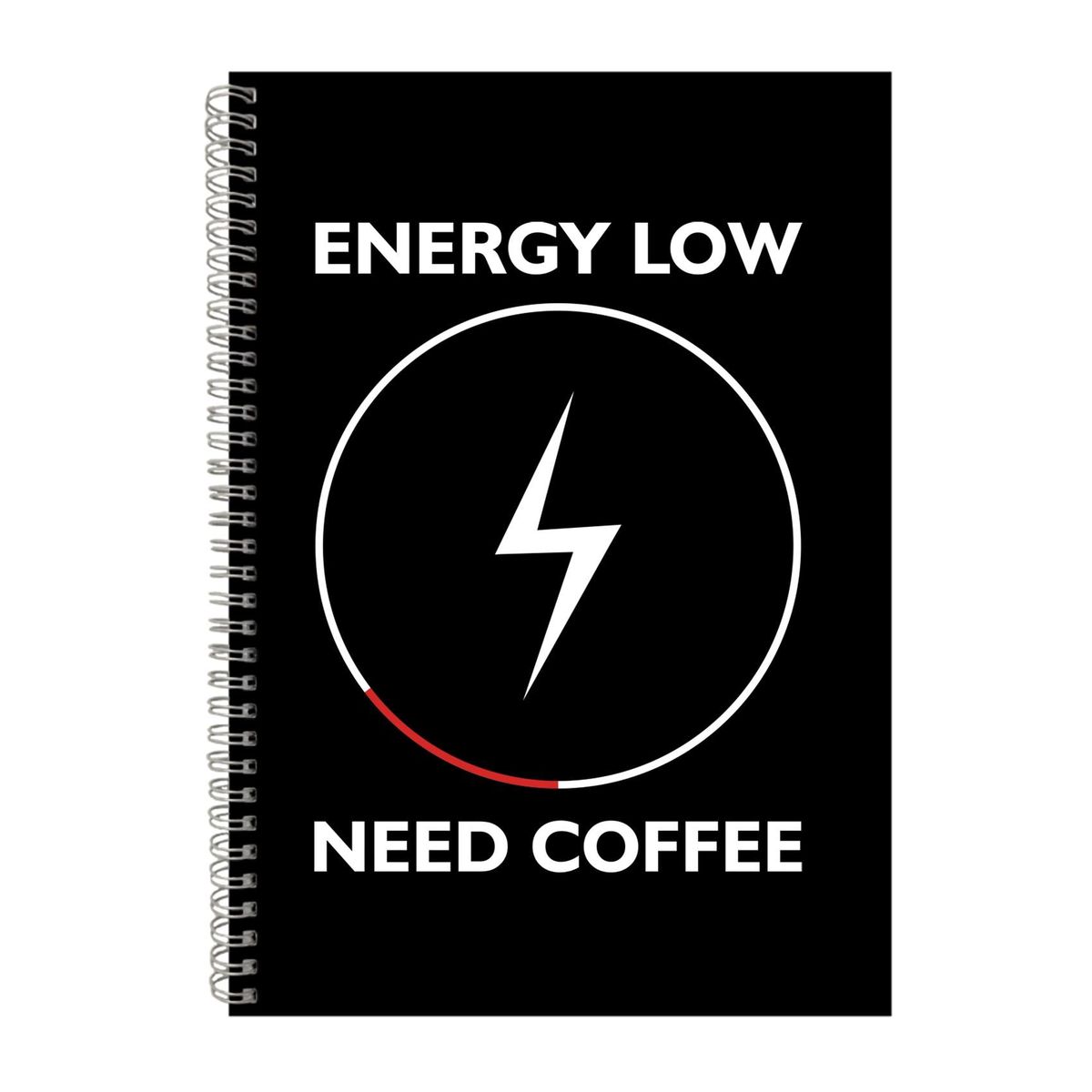 Energy Low Notebook Caffeine Gift Idea A4 Notepad 136 | Shop Today. Get ...