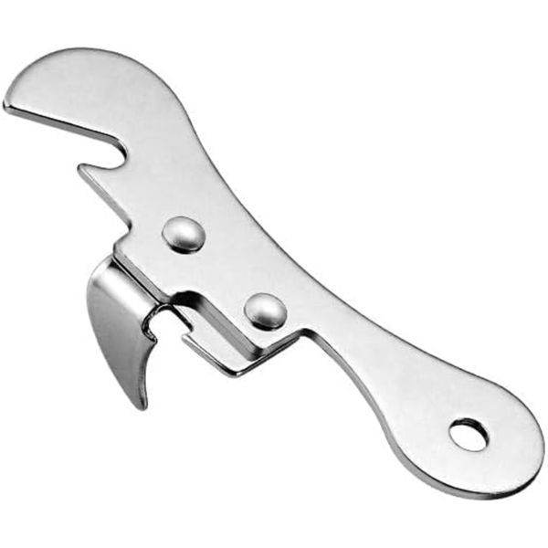 Silver Stainless Steel Can Opener Manual Can Opener Multifunctional