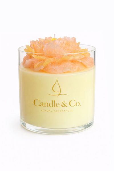 Blanc Peonie 390ml wax Candle