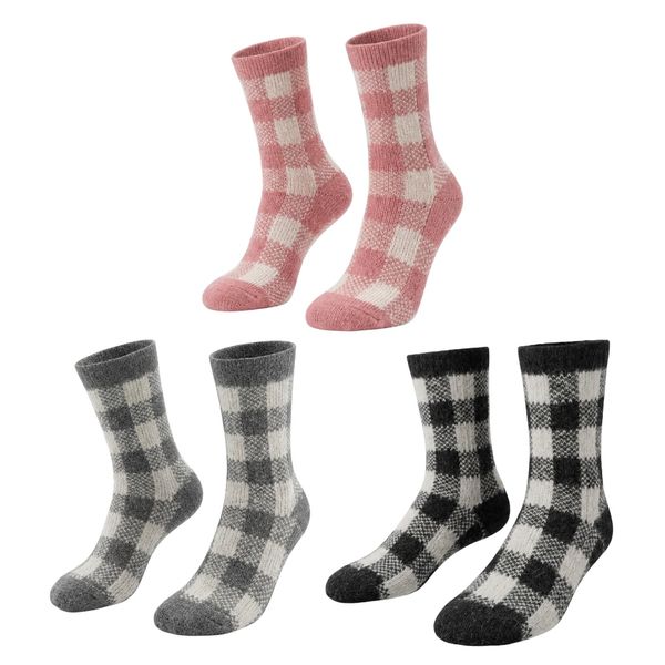 3 Pairs Premium Luxury Soft Cashmere Winter Socks