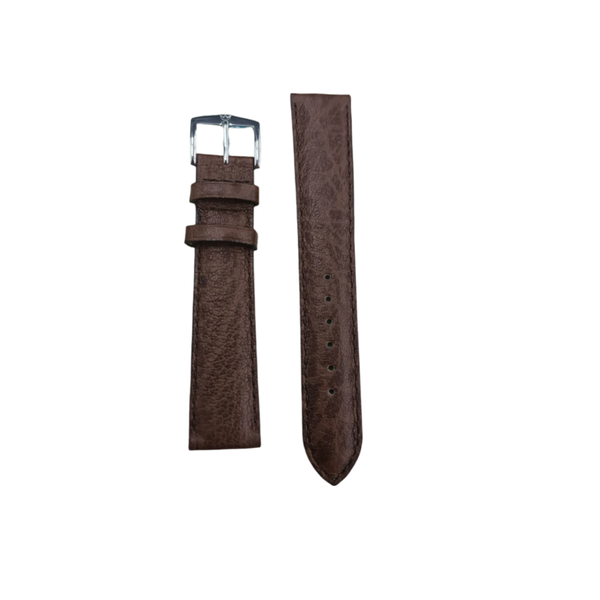 18mm Bio Comfort Buffalo Grain Watch Strap