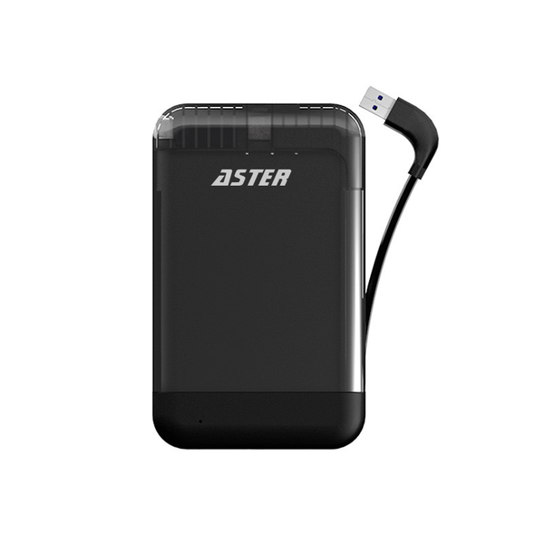ASTER USB 3.0 2.5" SATA/HDD/SDD Enclosure Hard Driver Case-BK