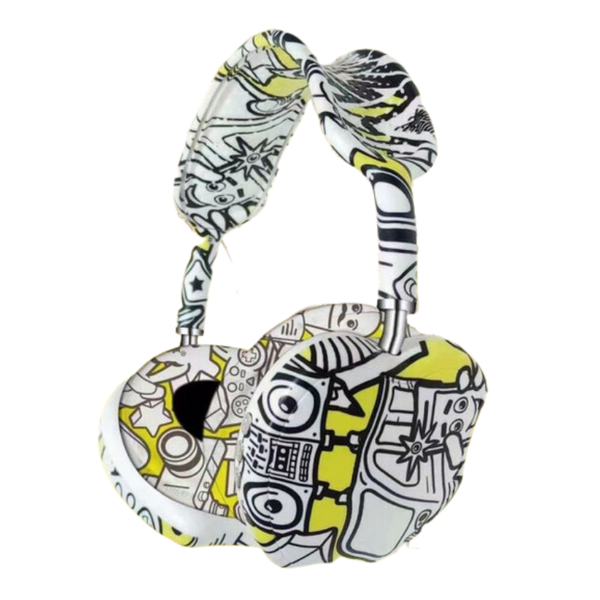 BK-27 Bluetooth 5.1 Graffiti Headphones