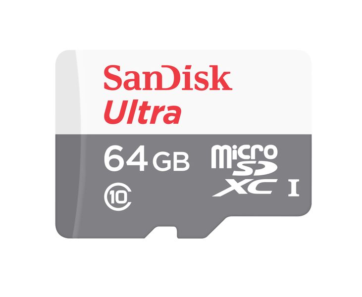 SanDisk Ultra 64GB MicroSDXC Class 10 UHS-I Memory Card