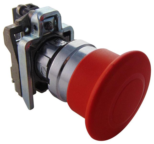 Schneider Electric (XB5AT845) Emergency Stop Switch, 6 A, 120 V