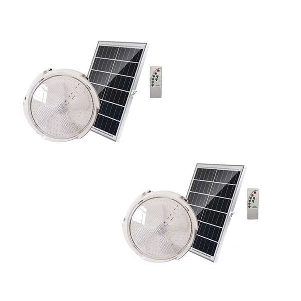 2 Piece Of 40W LED Solar Ceiling Lamp GD-1640