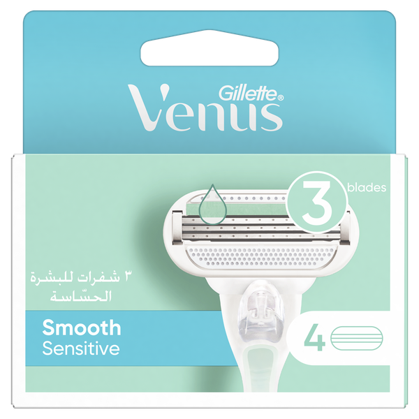 Gillette Venus Smooth Sensitive Blades 4's