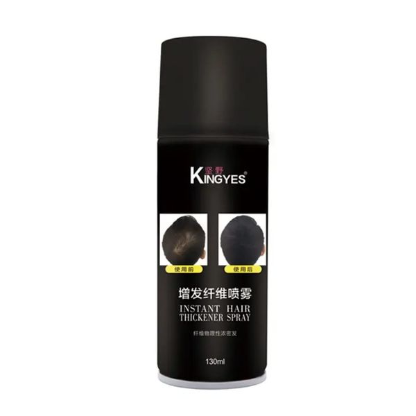 Real Hair Fibers Spray For Thinning, Thicker Thickening Hair Building Fiber