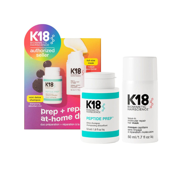 K18 Prep + Repair At-Home Duo Set