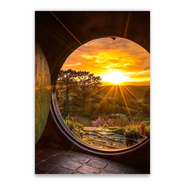 Hobbit Hole Poster - A1