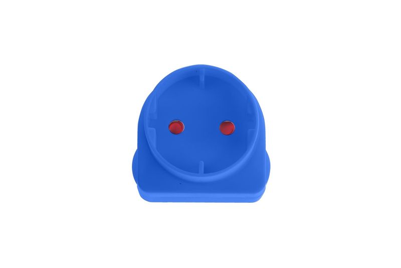 Electricmate Schuko Adaptor Loose Blue