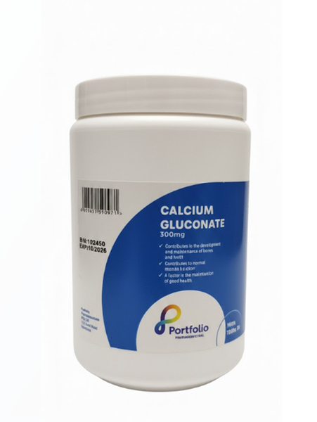 Calcium Gluconate Chew Tablets 300mg