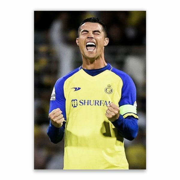 Al-Nassr Ronaldo Celebration Poster - A1