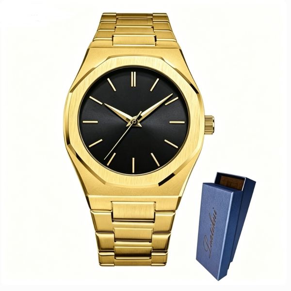 LAATIKUI Men's Waterproof Business Luxury Casual Quartz Watch for gift