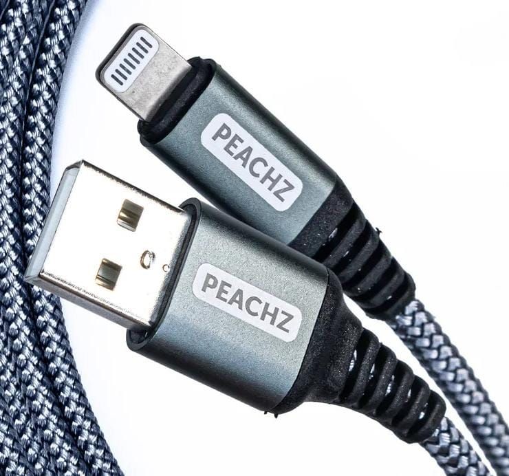 PEACHZ-Lightning Cable to USB 2 iPhone Compatible Charger CordMFi-Certified  | Buy Online in South Africa 