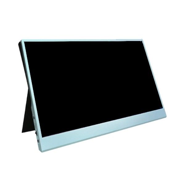 Portable Monitor With Adjustable Stand And Adjustable Stand - Light Blue