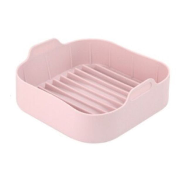 Kitchen Air Fryer And Oven Roasting Silicone Tray - Square 21cm