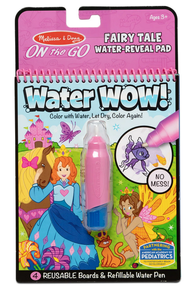 Melissa &amp; Doug On the Go Water Wow! Water-Reveal Pad - Fairy Tale