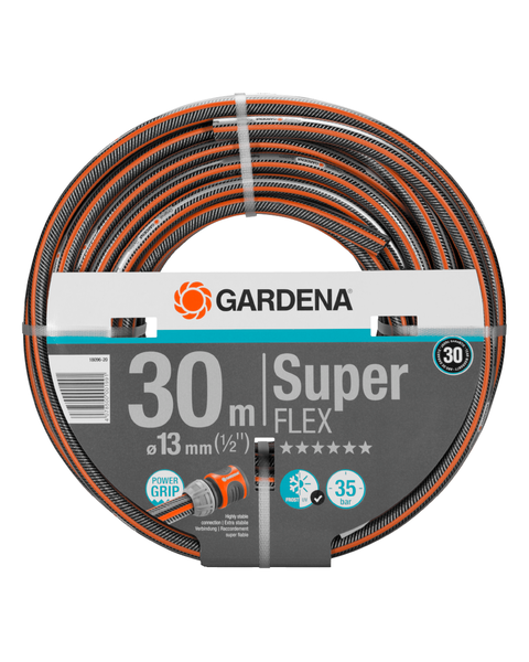 GARDENA Premium SuperFLEX Hose 13 mm ( ") x 30 metres