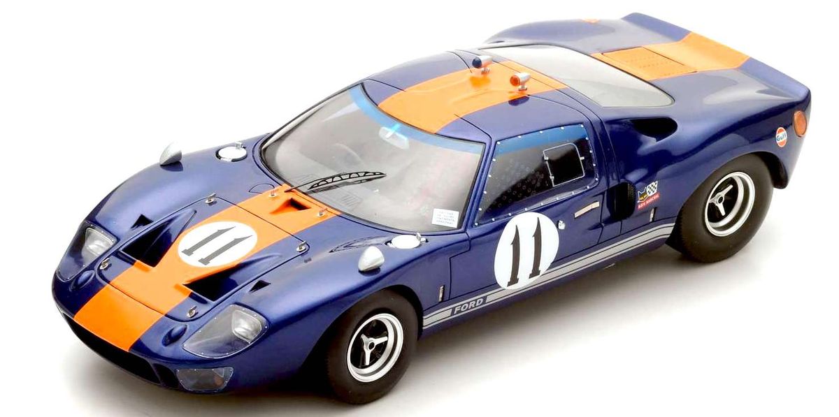 Ford GT40 Gulf 1967 Daytona 24H Scale Model by Spark (18S294) | Buy ...