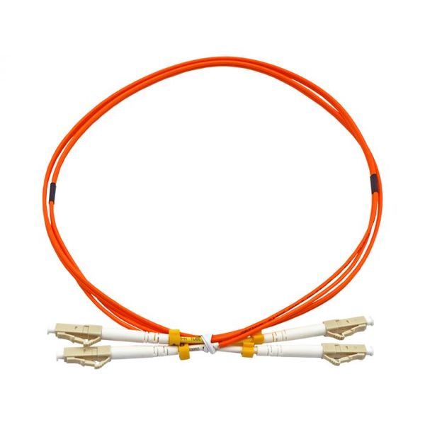 Scoop Fibre Flylead LC-LC MM 1M x 2