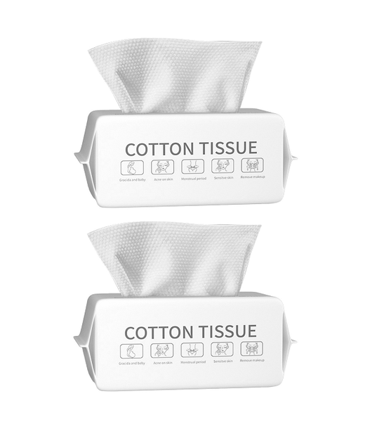 Babyzen Thickened Disposable Face Towels - 2-Pack