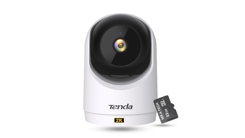 Tenda CP3 v3.0 Ai Security Camera Home,Shop,Office,classrooms + 32GB Card