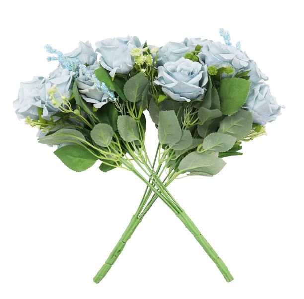 Artificial Flowers - Rose Bouquet - (Set of 2)