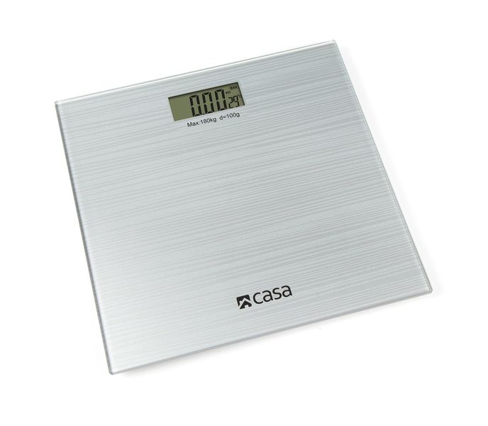 CASA Electronic Bathroom (Sparkle) Glass Scale - ARGENTO